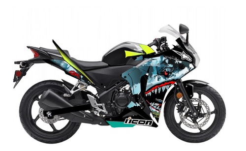 Calcas Sticker Pack  Cbr 250 R Foto 7