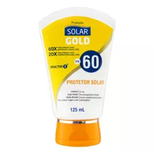 Protetor Solar Solar Gold Fps 60 1 Unidade De 125 Ml