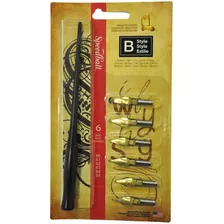 Kit Penas Cabo Para Caligrafia Speedball N5 Artist 2956