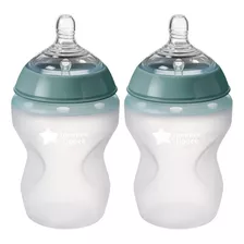 Biberones Tommee Tippee Closer To Nature Silicón 9oz 2pz Color Transparente Silicone