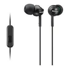 Sony Mdr-ex110ap-b Ex Monitor In-ear Headphones With