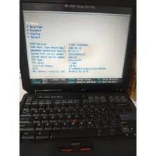 Notebook Ibm Thinkpad R31 2656 Com Carregador No Estado