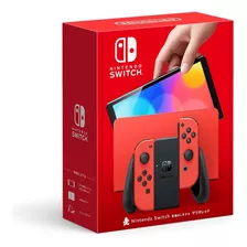 Consola Nintendo Switch Oled Mario Red Color Rojo