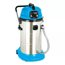 Aspiradora Industrial 2x 1000 60 Litros Color Acero Inoxidable/azul