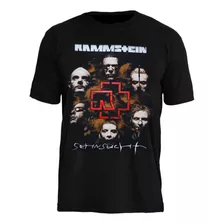Camiseta Rammstein Sehnsucht Rock Band Heavy Metal