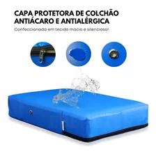 Protetor Colchão Capa Antialérgico Solteiro Impermeável 