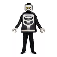 Disfraz De Skeleton Lego Talla Large 10-12 Para Niño-