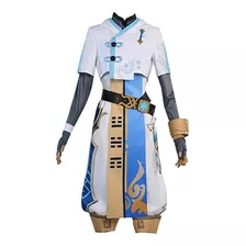 Gensin Impact Chongyun - Juego De Ropa Para Cosplay