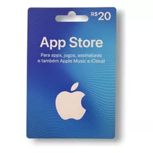 Cartão App Store R$20,00
