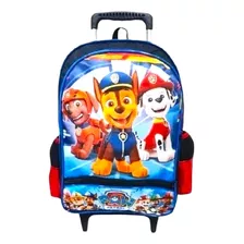 Mochila Infantil Rodinhas Escolar Personagens Meninos 