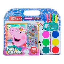 Maletin De Arte Mega Color Peppa Pig Acuarelas 