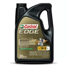 Castrol Edge Euro Car 5w30 Api Sp - 5 Cuartos