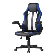 Silla Oficina Jaxson Tipo Gamer H0808 Azul