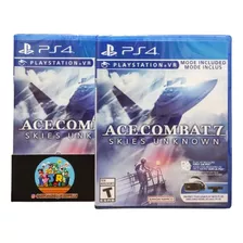 Ace Combat 7: Skies Unknown Ps4 Lacrado Mídia Física 