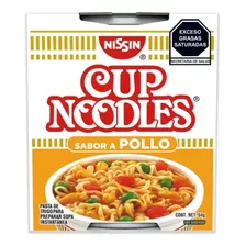 Nissin Cup Noodles Sabor Pollo Clásica Sopa Instantánea 64gr