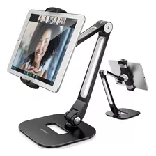 Soporte De Escritorio Para iPad Abovetek Universal Black