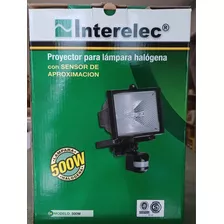 ´proyector P/lamp Halog. Sensor De Aprox 500w Interelec