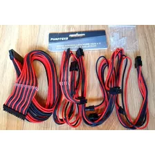 Cables Para Fuente Mallados Phanteks 24pin Extension