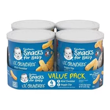 Gerber Lil' Crunchies Botana Para Bebes 4 Pzas