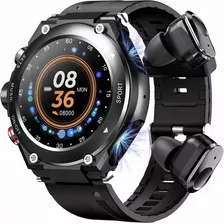 Reloj Inteligente Con Audifonos Bluetooth Rastreador Fitness