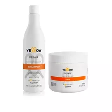 Shampoo+ Mascarilla Yellow Repair Alfaparf