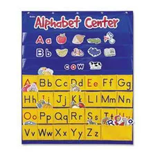 Alfabeto Center Pocket Chart, 28 X34, Multi, Se Vende Como 