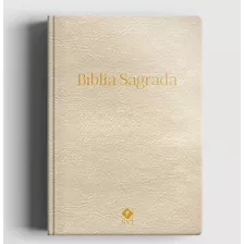 Bíblia Sagrada Slim | Nvt | Capa Luxo Champanhe