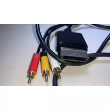 Cabo Xbox 360 E Slim Av Rca Áudio Vídeo Cabo