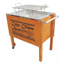 Caja China Aventura 13kg De Madera Laminada Y Acero Inox