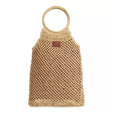 Bolso Tejido De Red Brixton Original Mujer Bolsa Tote