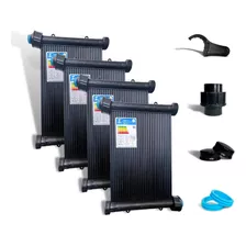 Kit Aquecedor Solar 10 Placas De 3metros + Kit Fechamento