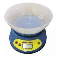 Pesa Digital Dblue De Cocina Recipiente Hasta 5 Kg Dbpdws36 Color Azul