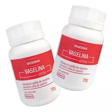 Vaselina Sólida Hidratante Geléia = Kit Com 2 = 70g Cada