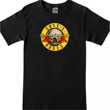 Remera Estampada Con Logo De Guns N' Roses