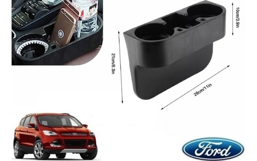 Porta Vasos Con Porta Celular Ford Escape 2013 A 2016 Foto 3