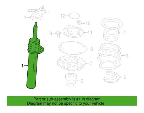 Amortiguador Delantero Izquierdo Mini Cooper 2015  F56@ Foto 5