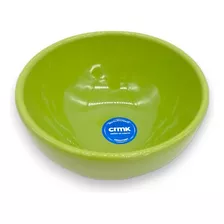 Mini Bowl De Cerámica 14 Cm Diametro Crmk Color Verde