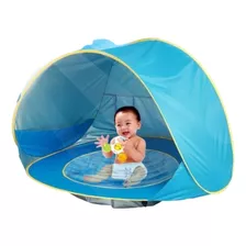 Tenda Desmontável Infantil / Proteção Uv / Azul 