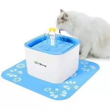 Isyoung Fuente De Agua Para Mascotas, 84oz/2.5l Dispensador 