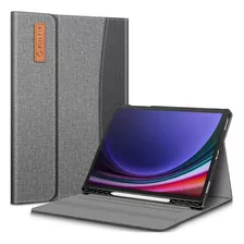 Funda Para Samsung Galaxy Tab S9 Plus Fintie Color Gris