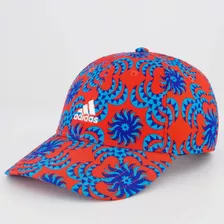 Boné adidas Farm Vermelho E Azul