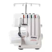 Máquina De Coser Overlock Godeco Lock 1040 Portable Blanca 220v