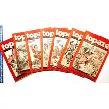 Lote 7 Revistas Topaze Todas Perfecto Estado 1989 / 1990 