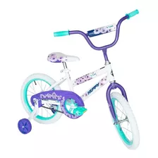 Bicicleta Infantil Niña Entrenamiento 1 Velocidad Rodada 16 Color Blanco