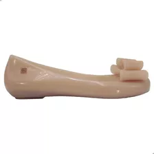 Sapatilha Feminina Zaxy 83116 Pop Bow Nude Original