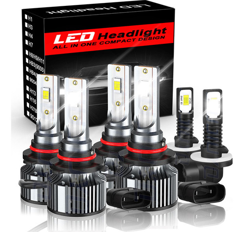 Kit Faros Luz Led 881 30000lm Para Chevrolet Haz Alta/baja Chevrolet S10 Blazer