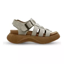 Sandalias Franciscanas Lujan Bym Shoes Mujer Cuero 100% 