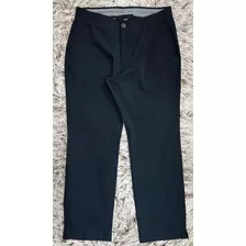 Pantalón Straight Negro Under Armour Para Hombre 34x30