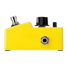 Pedal De Efecto Ibanez Mini Fl Mini Amarillo Flanger Analógico 