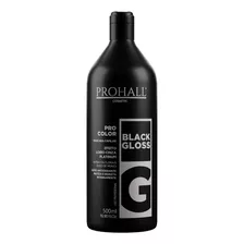 Máscara Matizador Loiro Cinza Black Gloss Prohall 500ml